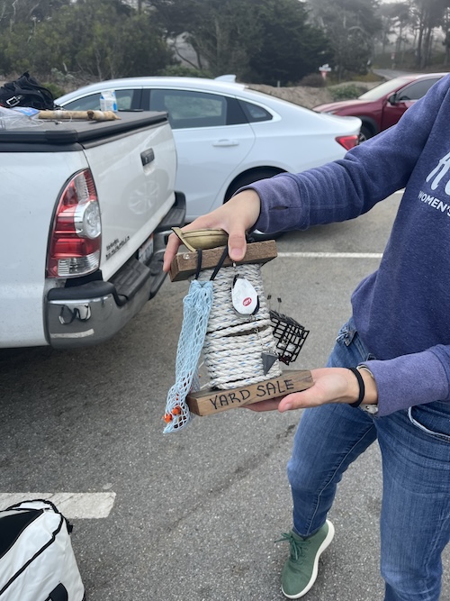 coveted yard sale award